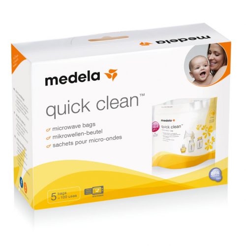 Steriliseringsposer, Quick Clean til mikrobølgeovnen fra Medela