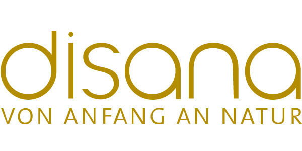 Disana's logo på hvid baggrund
