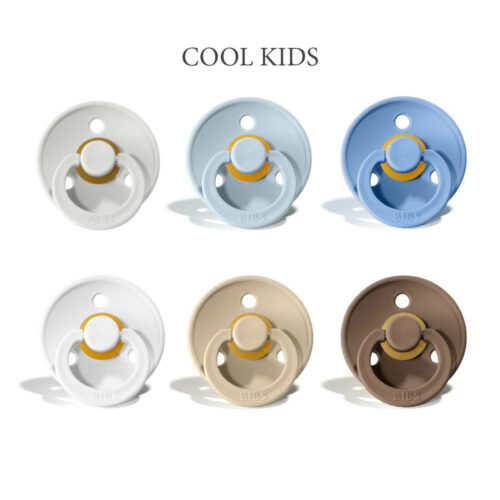 Bibs Colour 6 stk Cool Kids – latex sutter i str. 2