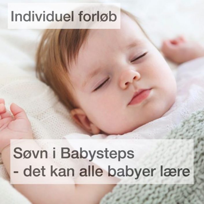 Søvn i babysteps – Baby Instituttets individuelle forløb, du er i gang, når du har betalt.