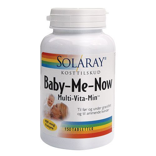 Baby-Me-Now, Multi-Vita-Min fra Solaray