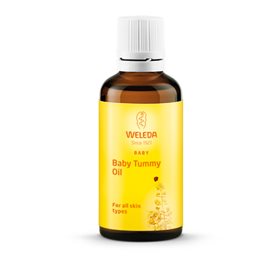 Baby Tummy Oil – Massage olie til sarte babymaver – fra weleda