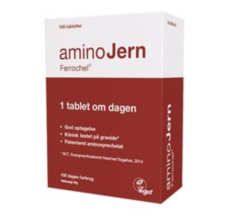 Aminojern, 100 tabletter