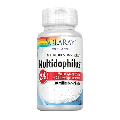 Multidophilus 24, mælkesyrebakterier fra Solaray