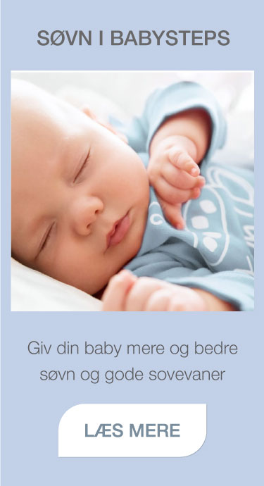 Kan din baby ikke falde i eller vil måske ikke sove, læs her ⇒