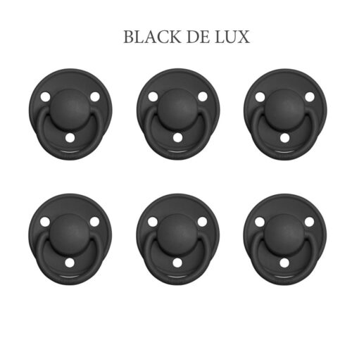 Bibs DE LUX Black, 6 latex sutter i str. 2