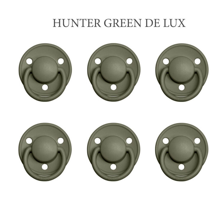 Bibs DE LUX Hunter Green, 6 latex sutter i str. 2