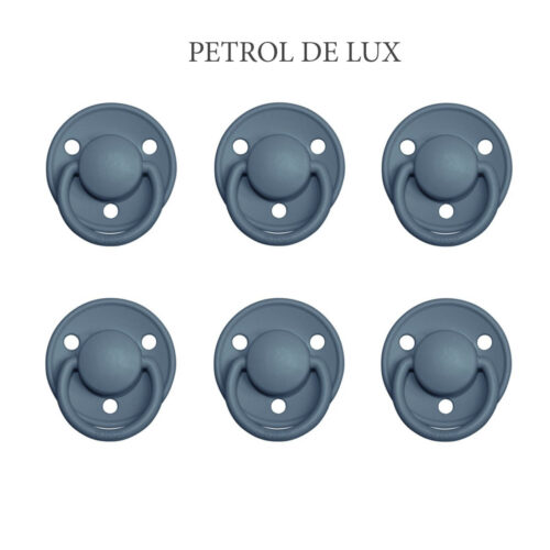 Bibs DE LUX Petrol, 6 latex sutter i str. 2