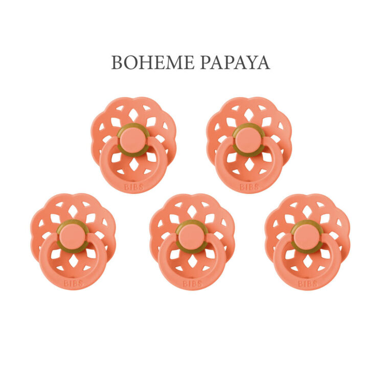 Bibs Boheme Papaya, 5 latex sutter str. 2