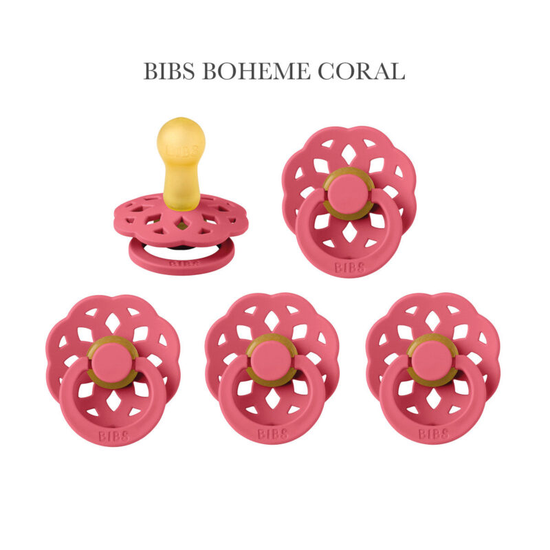 Bibs Boheme Coral, rund sut latex str. 2