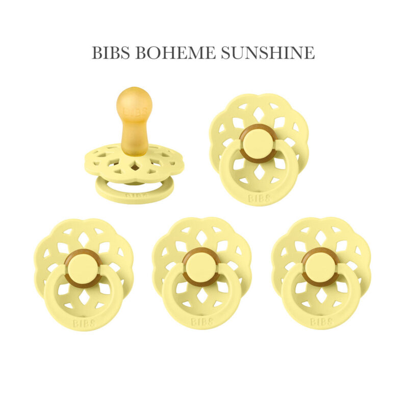 BIBS Boheme Sunshine, rund sut latex str. 2