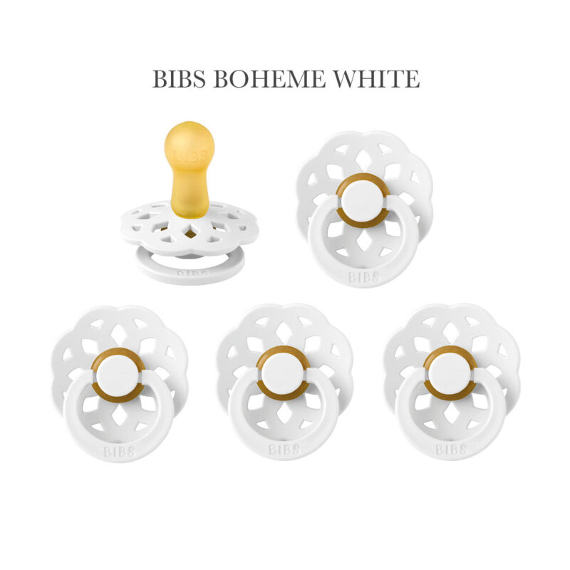 BIBS Boheme White, rund sut latex str. 2