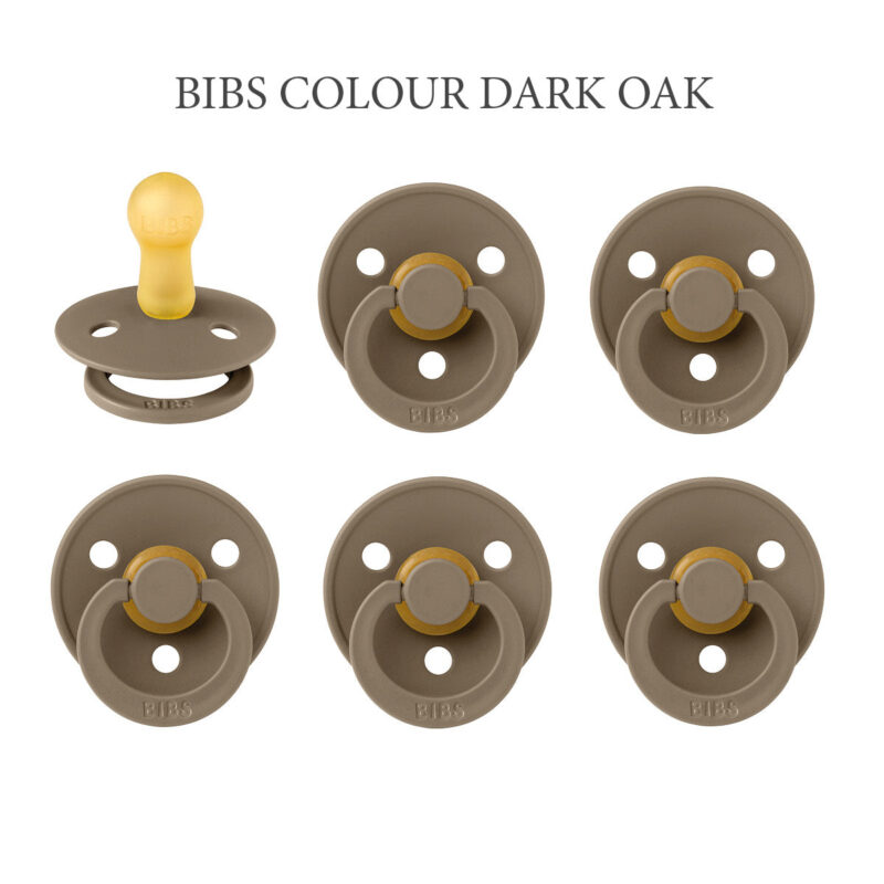 BIBS Colour Dark Oak, rund sut latex str. 2