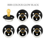 BIBS Colour Black NIGHT, rund sut latex str. 2