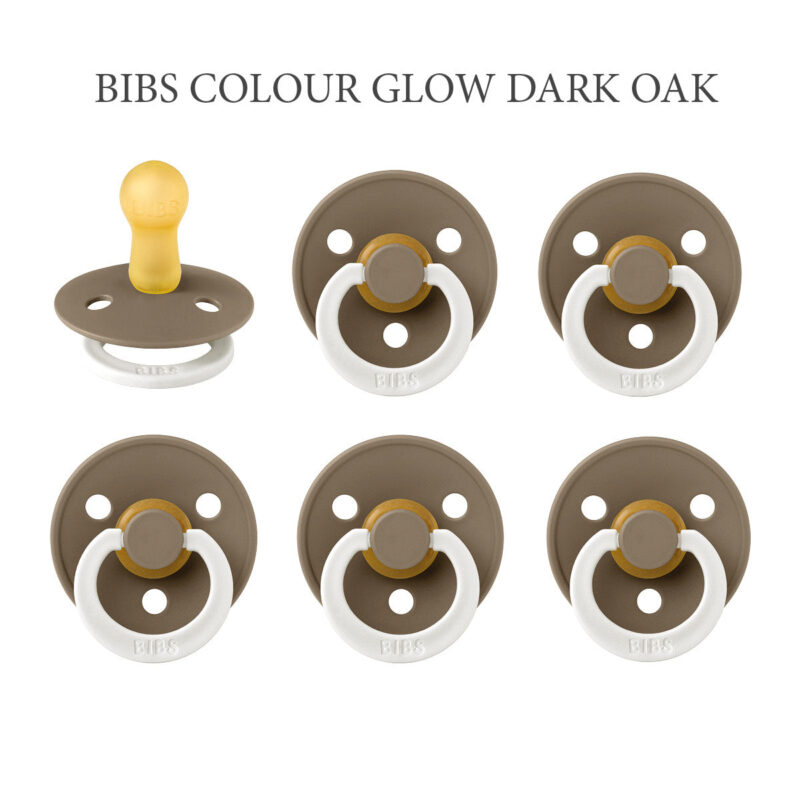 BIBS Colour Dark Oak NIGHT, rund sut latex str. 2