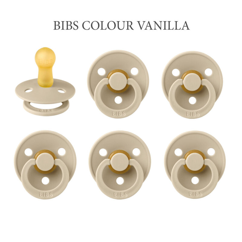 BIBS Colour Vanilla, rund sut latex str. 2