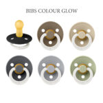 Bibs Colour - NIGHT Mix 1, 6 runde sutter i latex str. 2