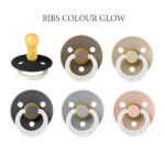 Bibs Colour - NIGHT Mix 2, 6 runde sutter i latex str. 2