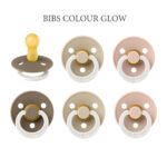 Bibs Colour - NIGHT Mix 5 , 6 runde sutter i latex str. 2