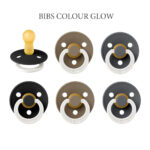 Bibs Colour - NIGHT Mix 7 , 6 runde sutter i latex str. 2