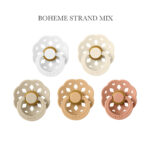 Bibs Boheme - Strand Mix, 5 runde sutter i latex str. 2