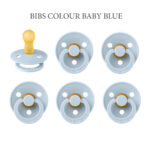 BIBS Colour Baby Blue, rund sut latex str. 2