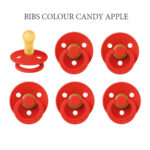 BIBS Colour Candy Apple, rund sut latex str. 2