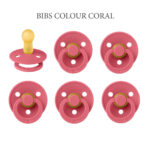 BIBS Colour Coral, rund sut latex str. 2