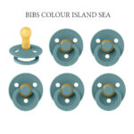 BIBS Colour i Island Sea, rund sut latex str. 2