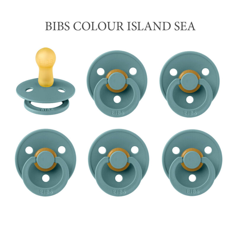 BIBS Colour i Island Sea, rund sut latex str. 2