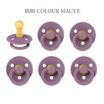 BIBS Colour Mauve, rund sut latex str. 2