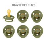 BIBS Colour i Olive, rund sut latex str. 2