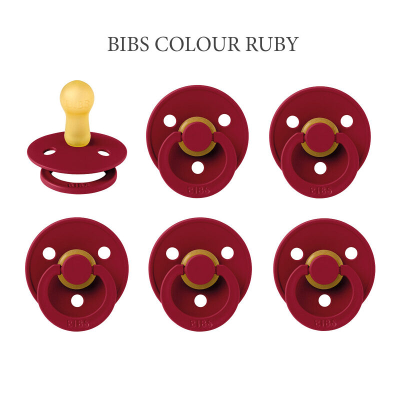 BIBS Colour Ruby, rund sut latex str. 2