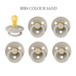 BIBS Colour i Sand, rund sut i latex str. 2