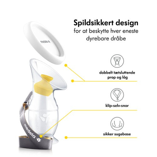 Medela Brystpumpe, Vakuumbrystpumpe eller mælkeopsamler (100 ml)  fra Medela