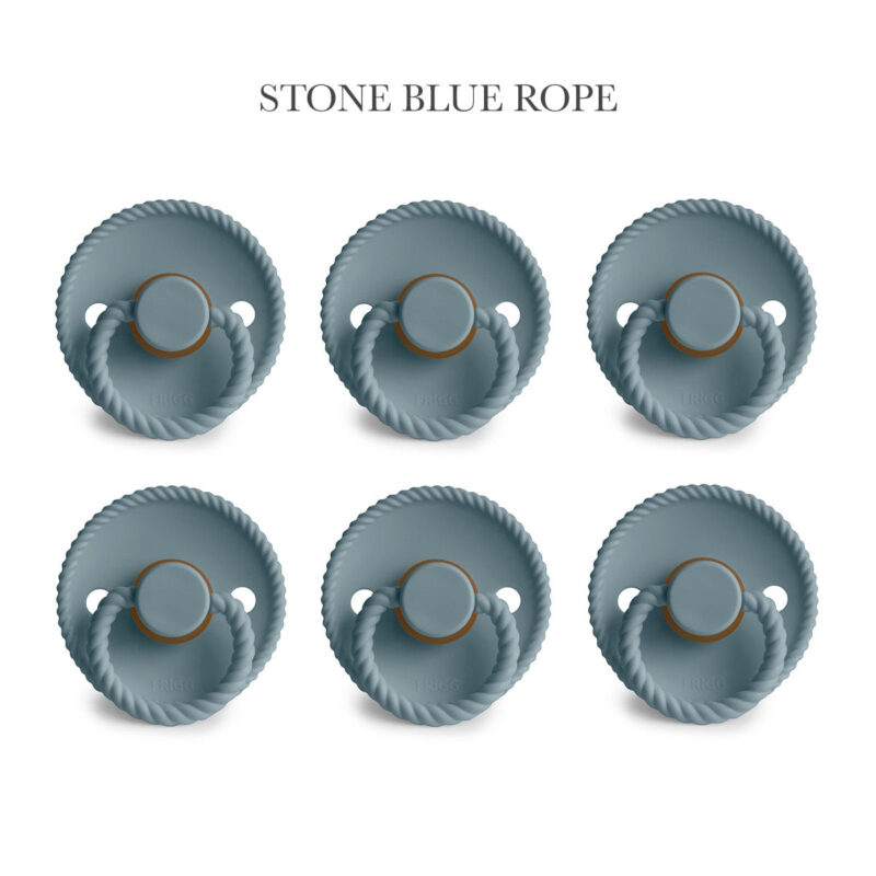 Frigg Rope Stone Blue, rund sut latex str. 2