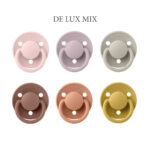 Bibs De Lux - God Stemning Mix, 6 runde sutter latex str. 2