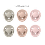 Bibs De Lux - Soft Mix, 6 runde sutter latex str. 2