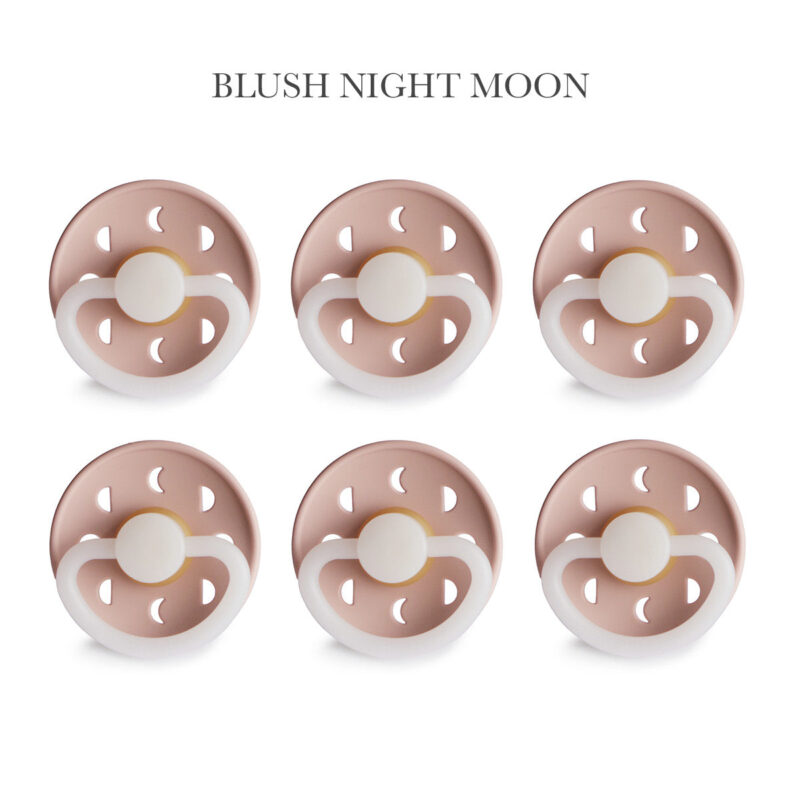 Frigg Moon Blush NIGHT, rund sut i latex str. 2