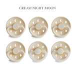 Frigg Moon Cream NIGHT, rund sut i latex str. 2