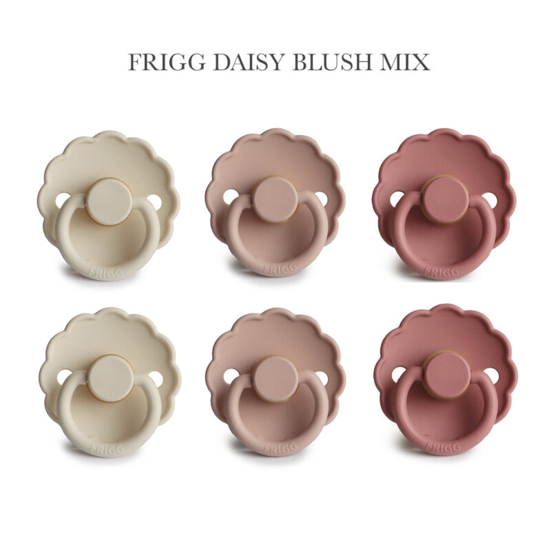 FRIGG Daisy - Blush Vibes Mix, 6 runde sutter latex str. 2