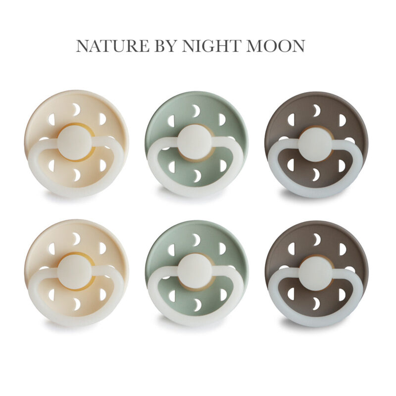 FRIGG Moon - Nature by NIGHT Mix, 6 runde sutter latex str. 2