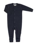 Joha Heldragt 2in1 foot i uld i Navy