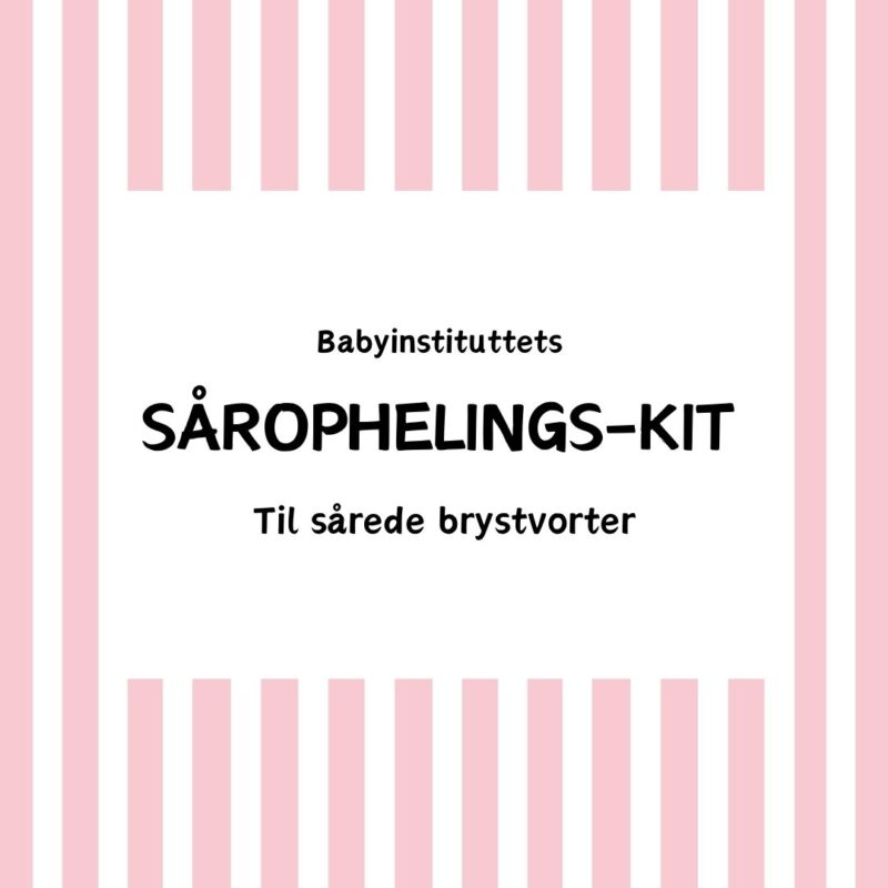 Babyinstituttets Sårhelings-kit til ømme og sårede brystvorter