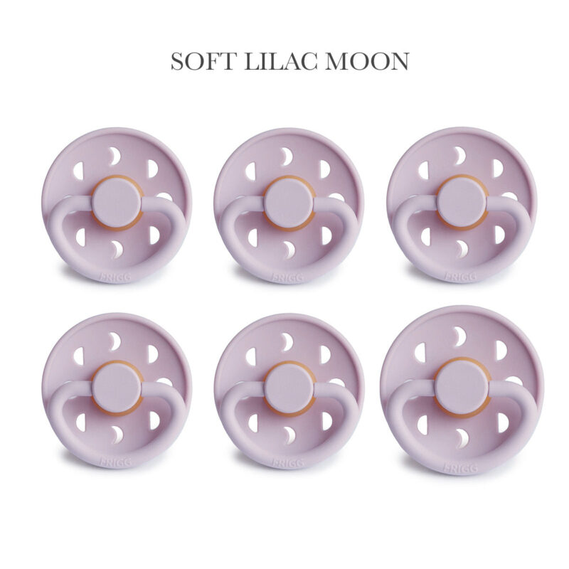 FRIGG Moon Soft Lilac, rund sut i latex str. 2