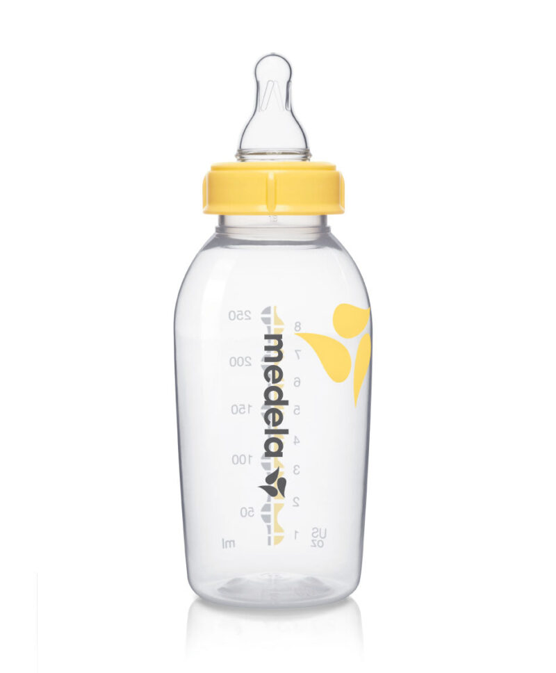 Medela Flaske 250 ml med flaskesut M