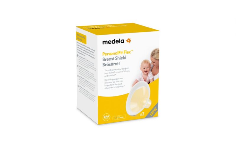 Medela Tragt til Brystpumpe, tilbehør til Medela pumpe (ALLE), brysttragte i din størrelse, Personal-fit Flex, 2 stk.