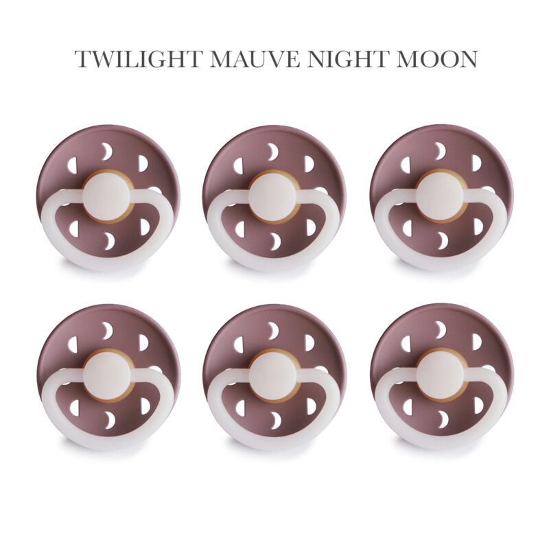 Frigg Moon Twilight Mauve NIGHT, rund sut i latex str. 2