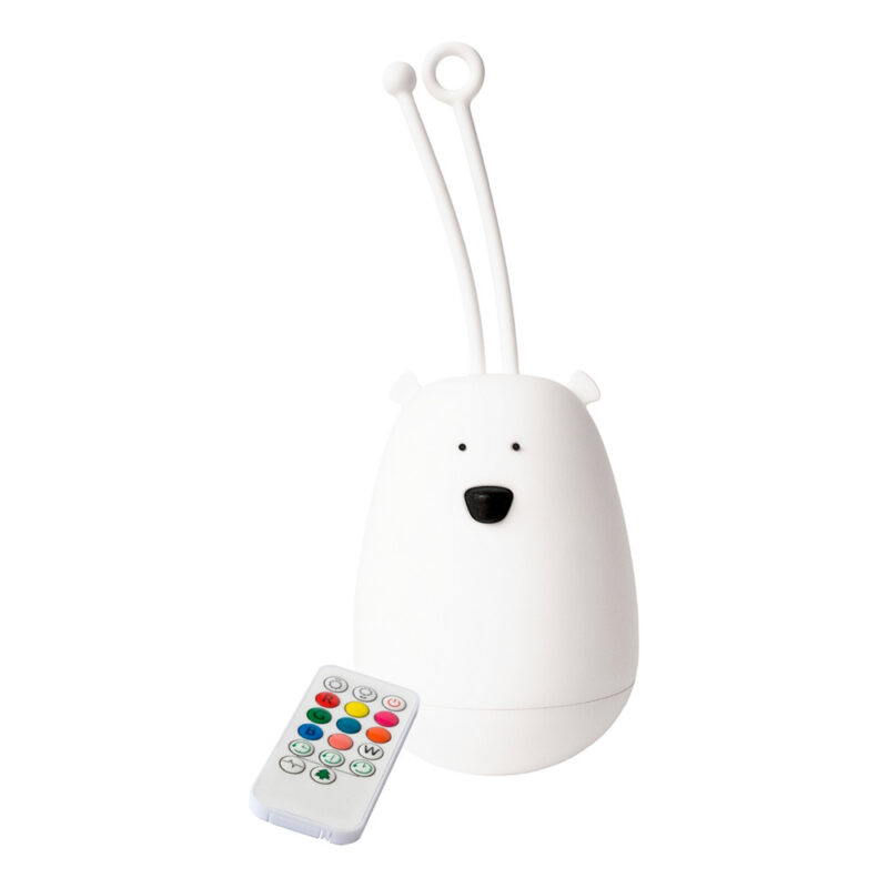 Rabbit & Friends Lampe, Hvid Bjørn der hænger (USB stik)