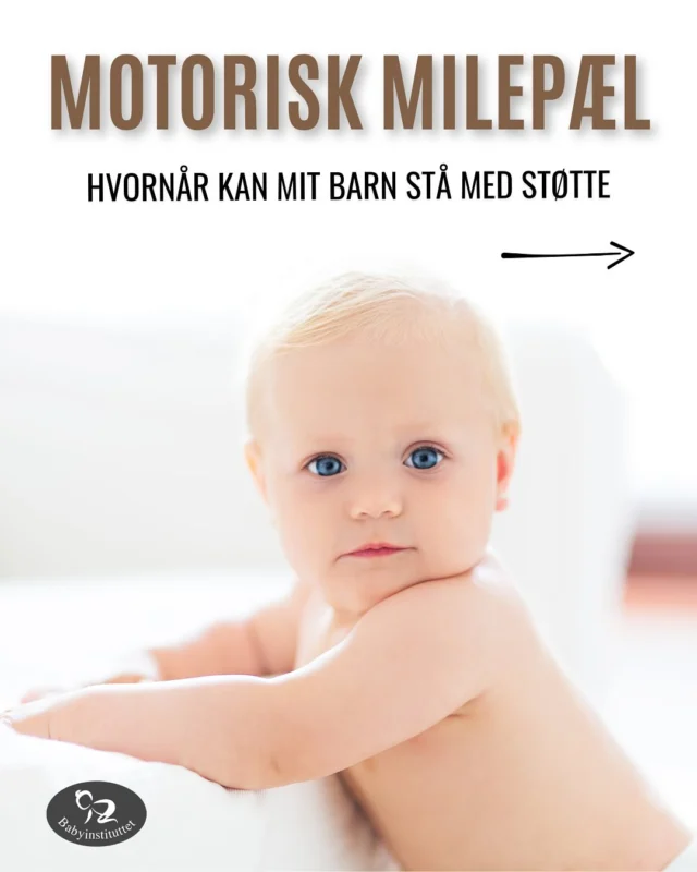 Her får du den anden af dit barns STORE motoriske milepæle. Nemlig at stå med støtte 💫. 

Læs om hvornår du kan forvente at din baby kan stå med støtte 👶🏼 , samt hvor tidligt nogle babyer mestrer at komme “op og stå” - og hvor sendt andre er om at stå med støtte. 

De 6 store  motoriske milepæle her tager afsæt i WHO´s 6 store motoriske milepæle. WHO har ikke “at ligge på maven og løfte hovedet og overkroppen fra underlaget”, “rulle fra mave til ryg” og “fra ryg til mave” med i deres motoriske milepæle. Der er forløberne for at kunne sidde, kravle og gå. 

God udvikling!

❤️ // Din jordemoder Ditte Bach 

#baby #motoriskmilepæl #udvikling #babyinstituttet 
#ståmedstøtte